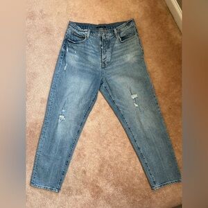 LUCKY BRAND High Rise Mom Jean Drew Size 12/31 A